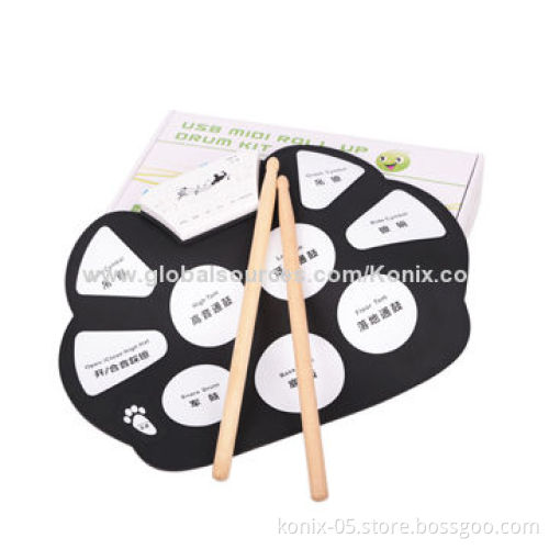 Cheapest roll-up drum set with software download for wholesale